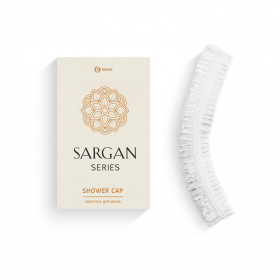 Шапочка для душа «Sargan» (картонная коробка) Шапочка для душа «Sargan» (картонная коробка)