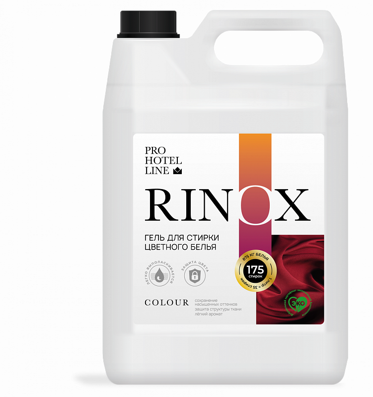 RINOX
Colour
Гель для стирки тканей всех цветов RINOX
Colour
Гель для стирки тканей всех цветов